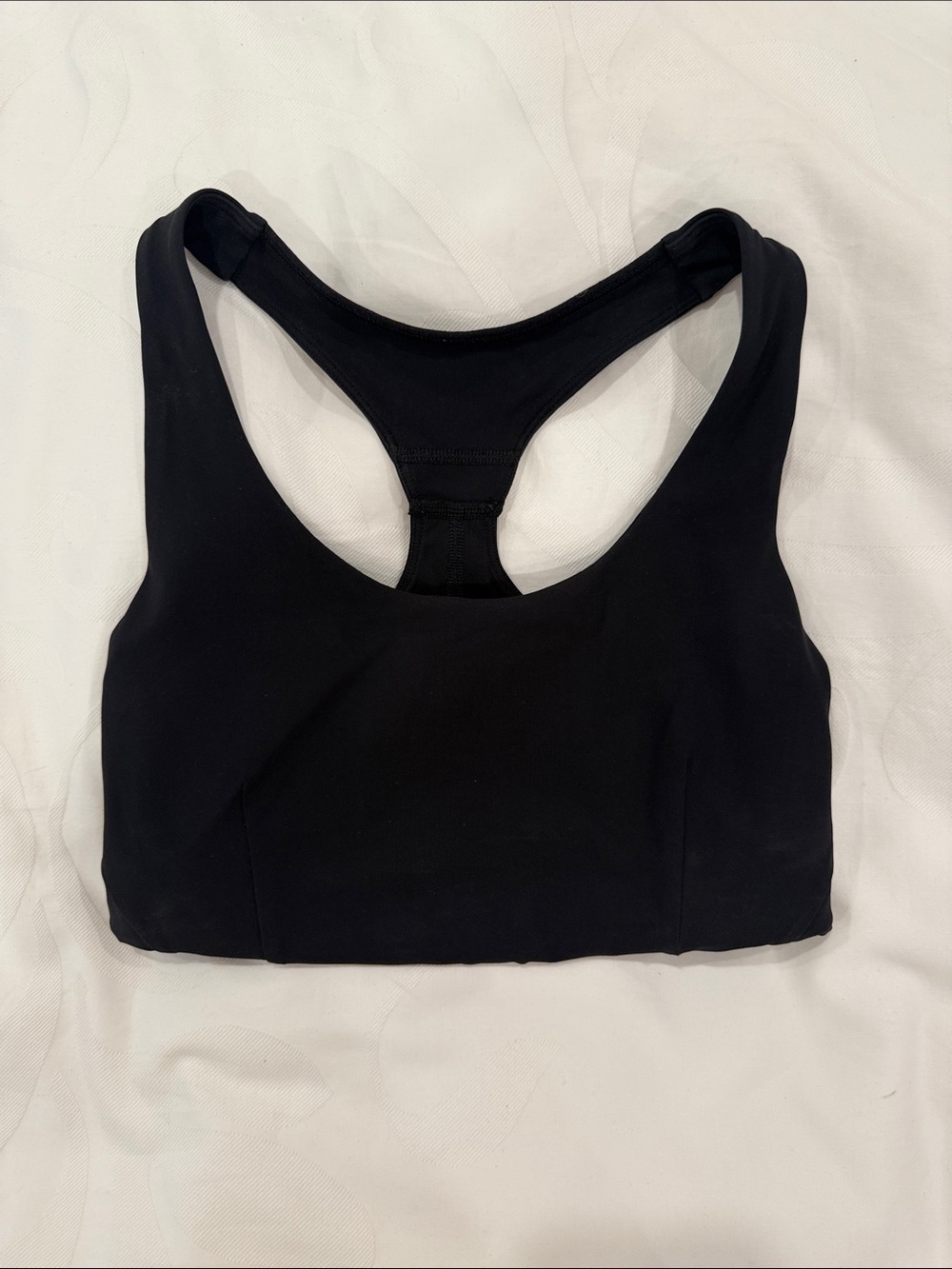 lululemon athletica Black Racerback Sports Bra